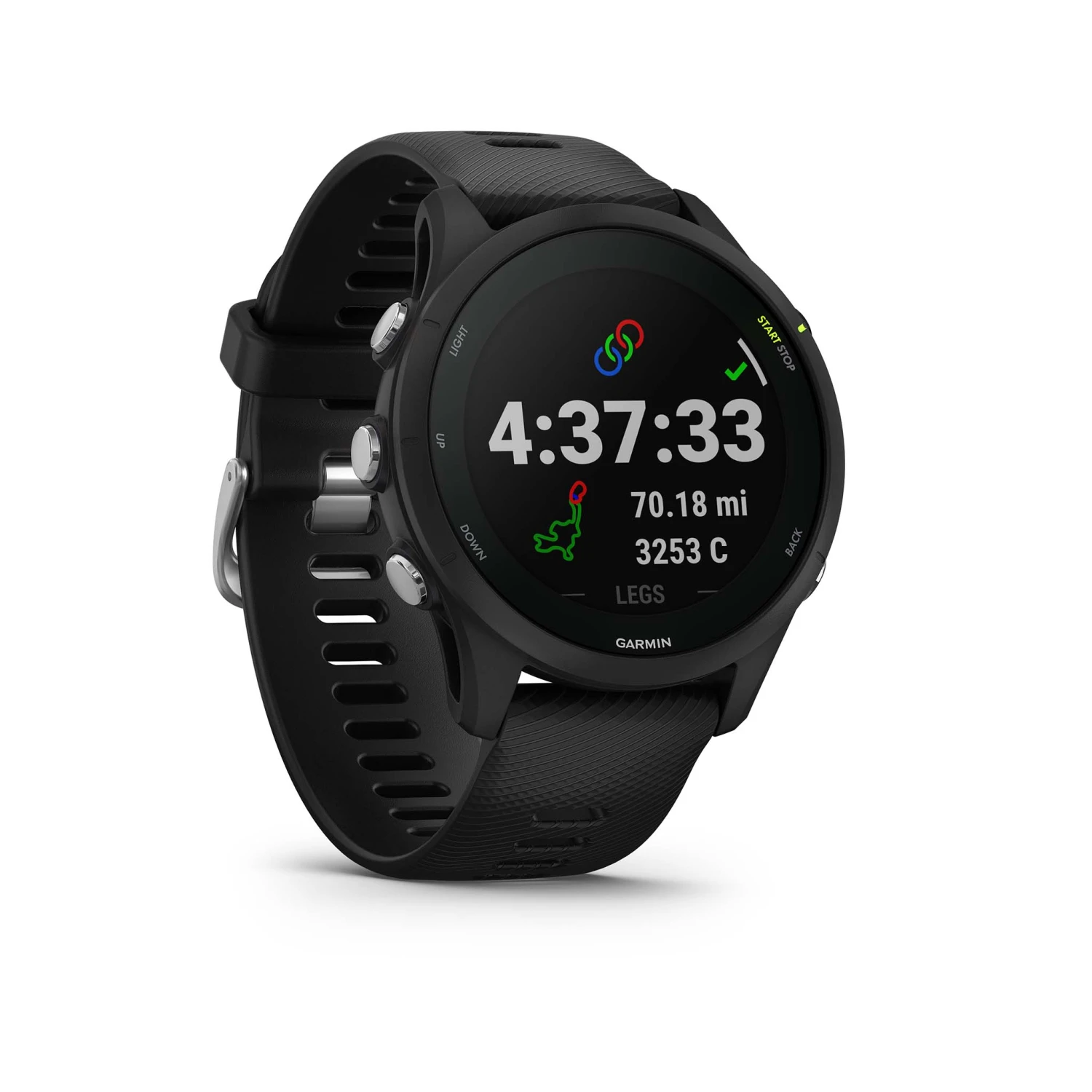 Garmin | Forerunner 255 Music Smartwatch - Black - Image 3