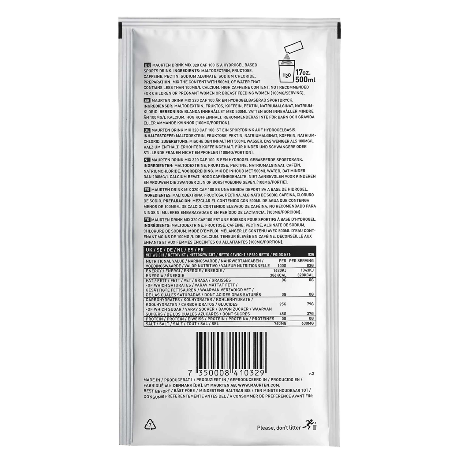 Maurten | Drink Mix 320 Caf 100 - 14 Servings - Image 4