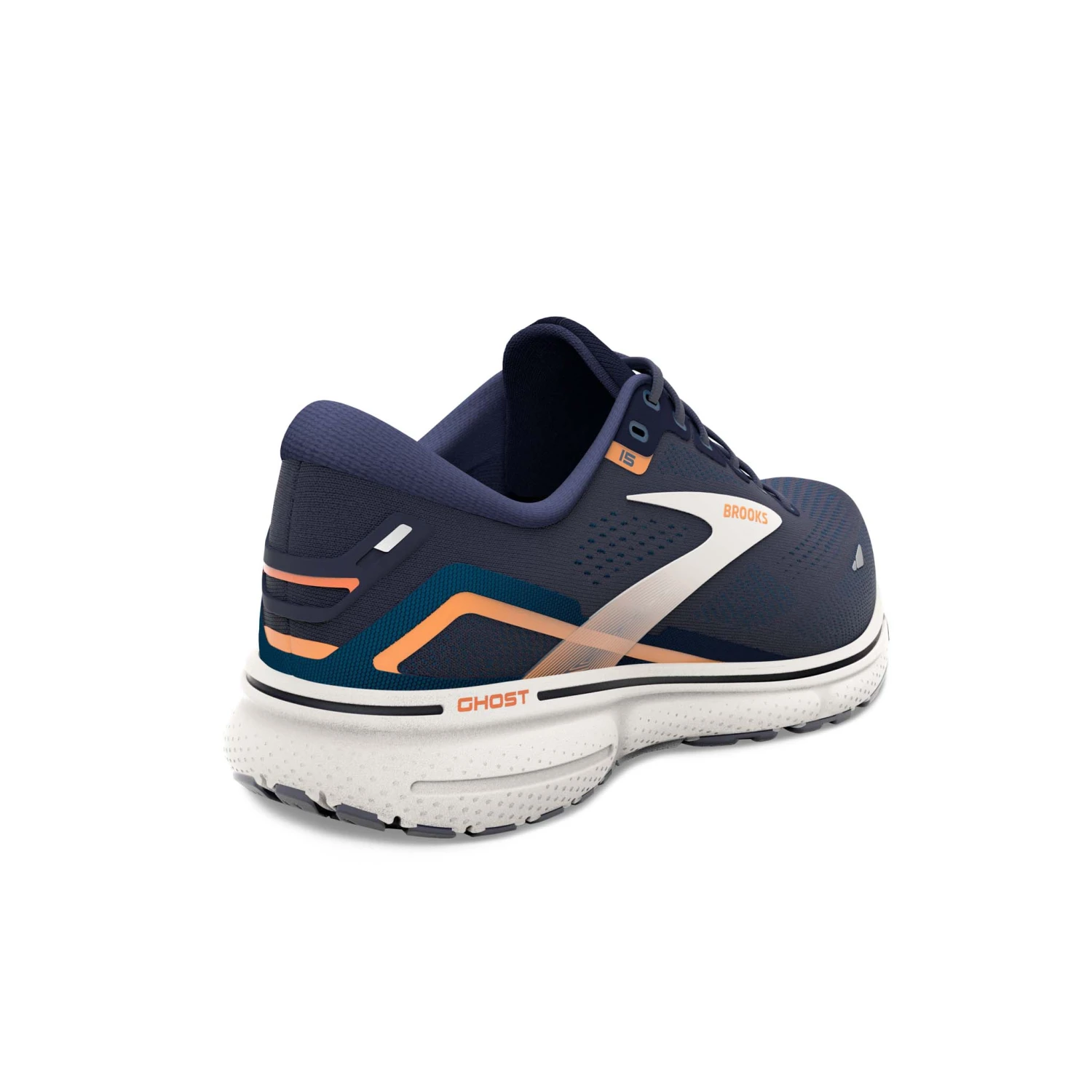 Brooks | Men's Ghost 15 Running Shoes - Peacoat - Image 3