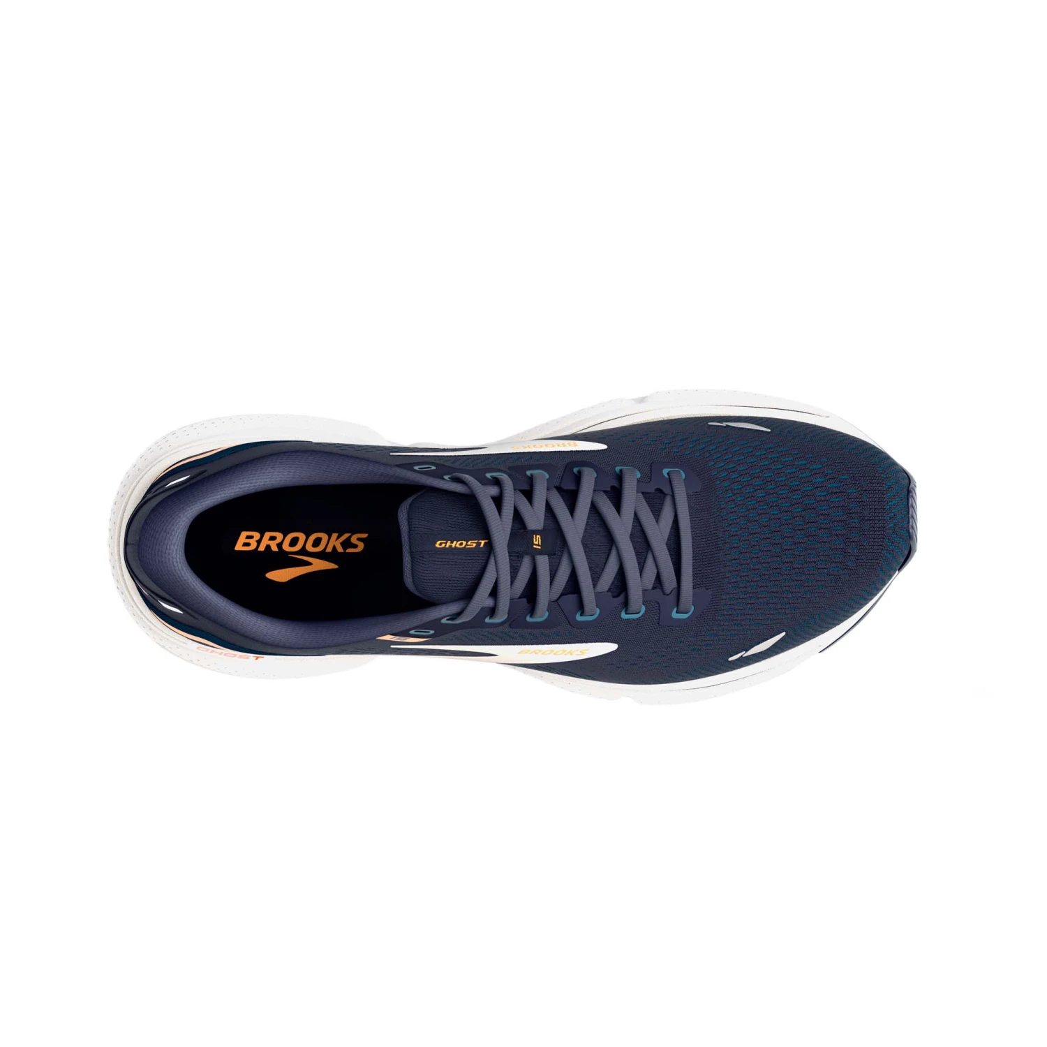 Brooks | Men's Ghost 15 Running Shoes - Peacoat - Image 5
