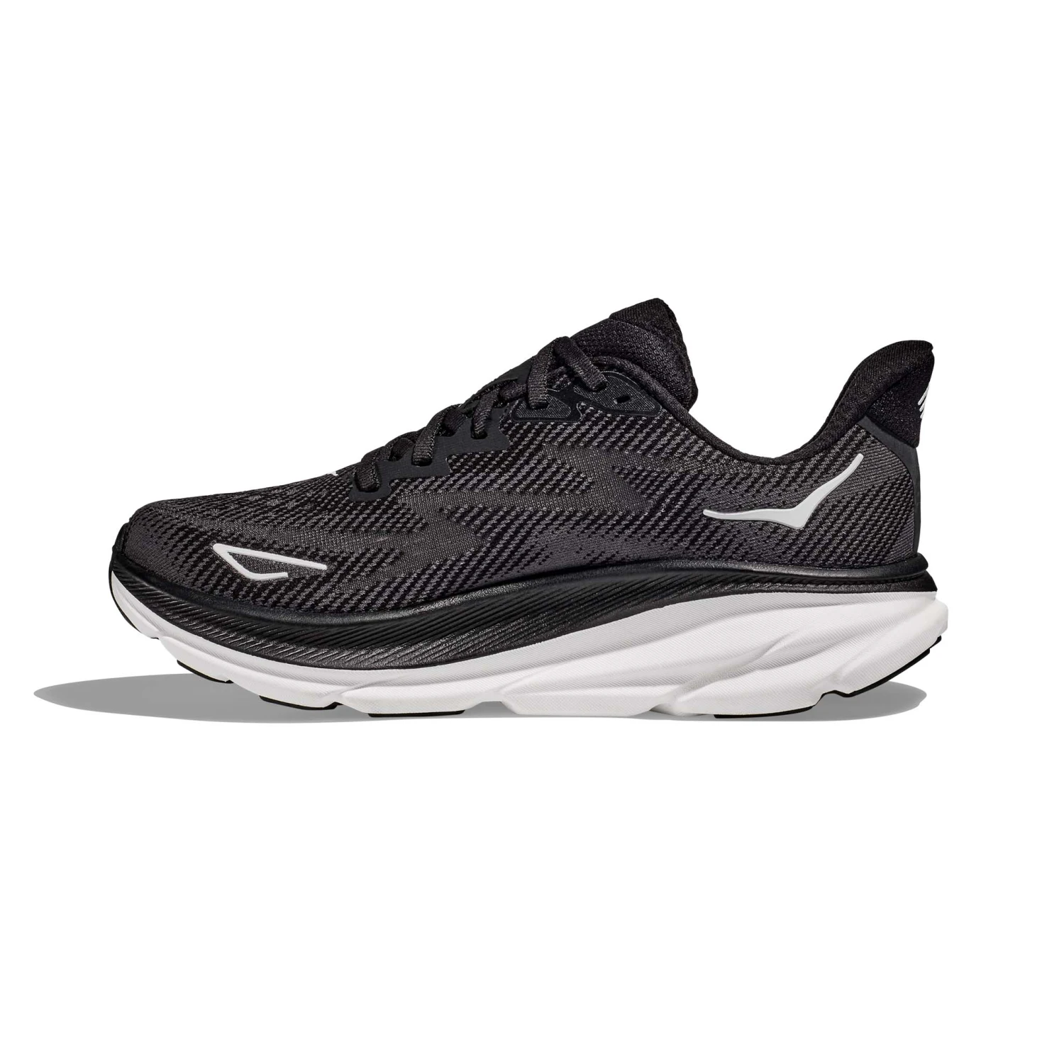 Hoka One One Hoka | Women's Clifton 9 Wide Running Shoes - Black - Image 2