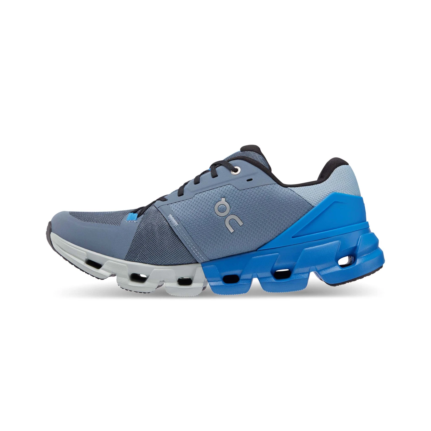 On | Men's Cloudflyer 4 Running Shoes - Metal - Image 3
