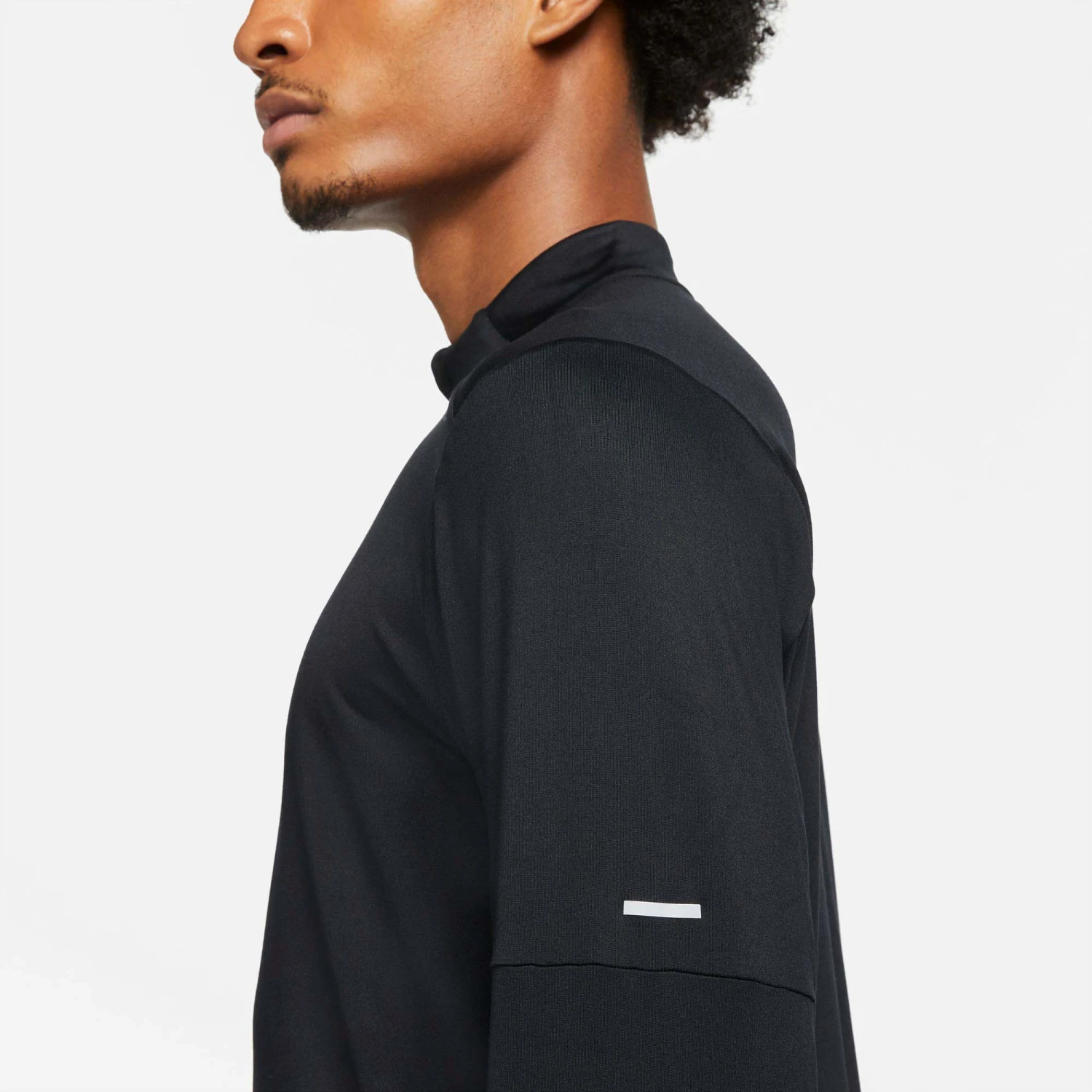 Nike | Men's Dri-FIT Element 1/4-Zip Running Top - Black - Image 3
