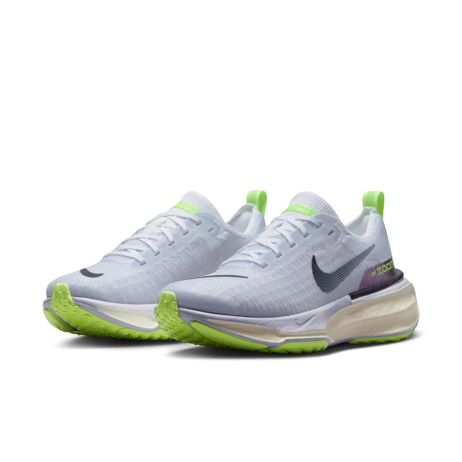 Nike | Women's ZoomX Invincible Run Flyknit 3 Running Shoes - White - Image 3