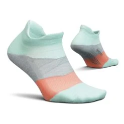 Feetures | Unisex Elite Ultra Light No Show Tab - Move Aside Mint