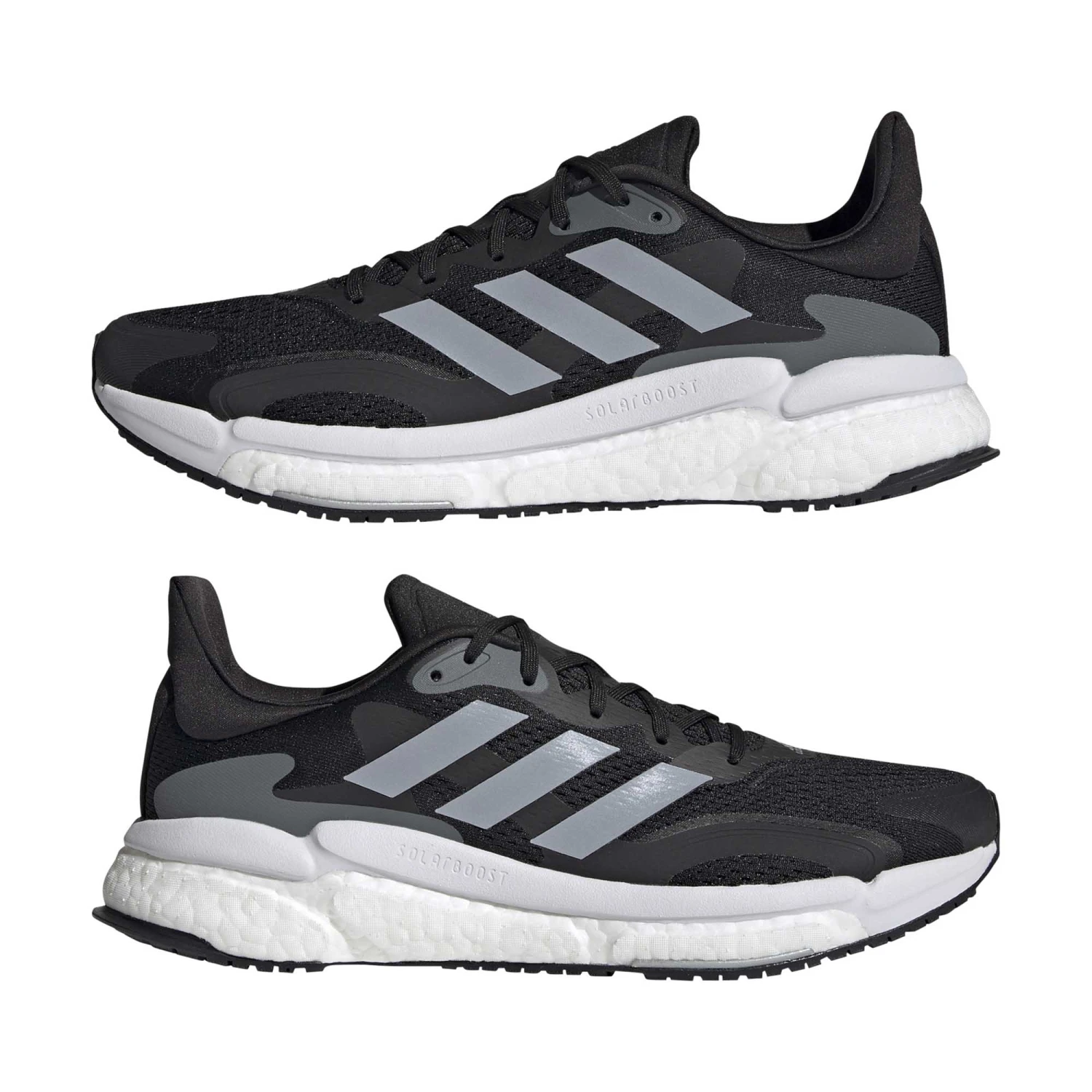 Adidas | Men's Solar Boost 3 Running Shoes - Core Black - Image 8