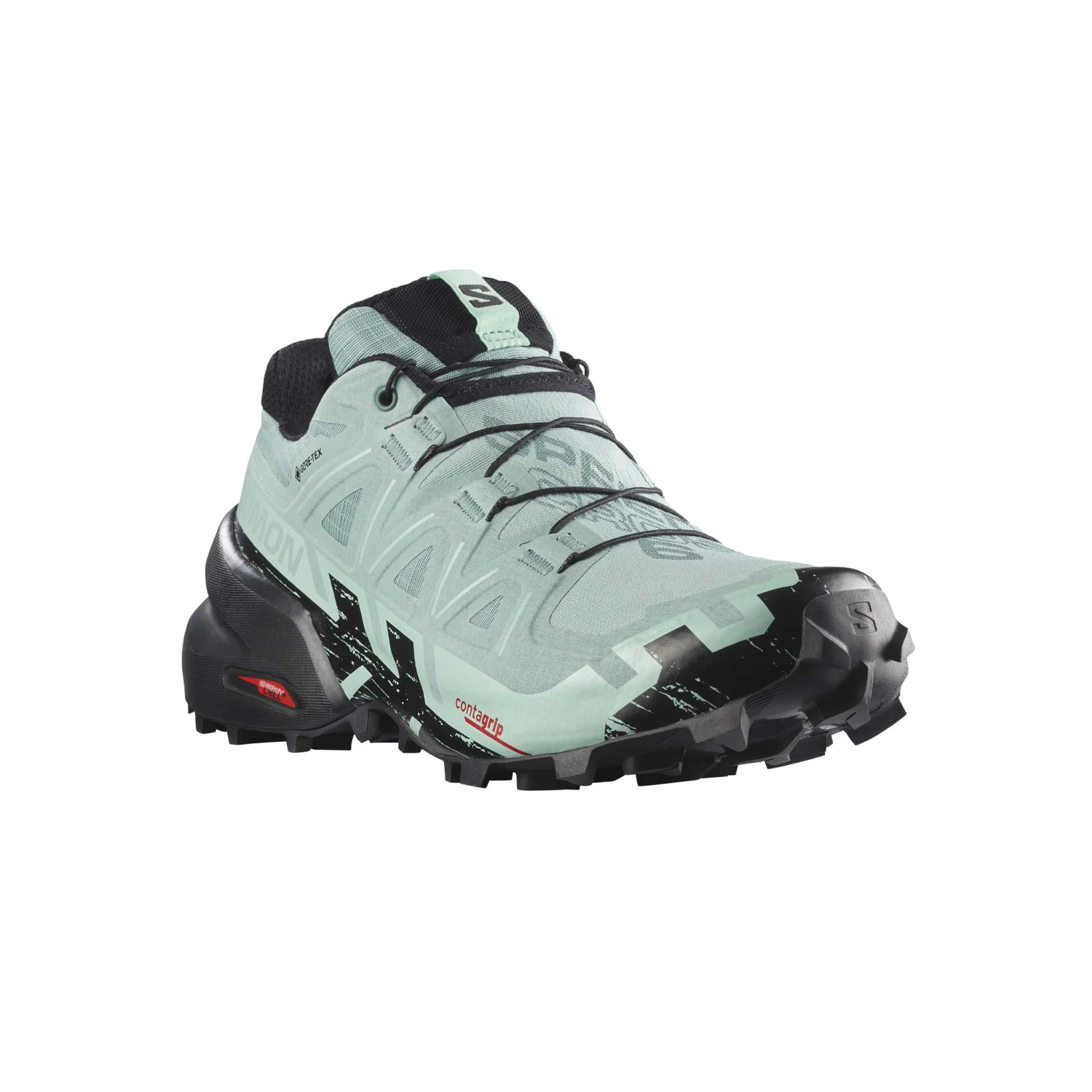Salomon | Women's Speedcross 6 GTX Running Shoes - Aquifer - Image 4