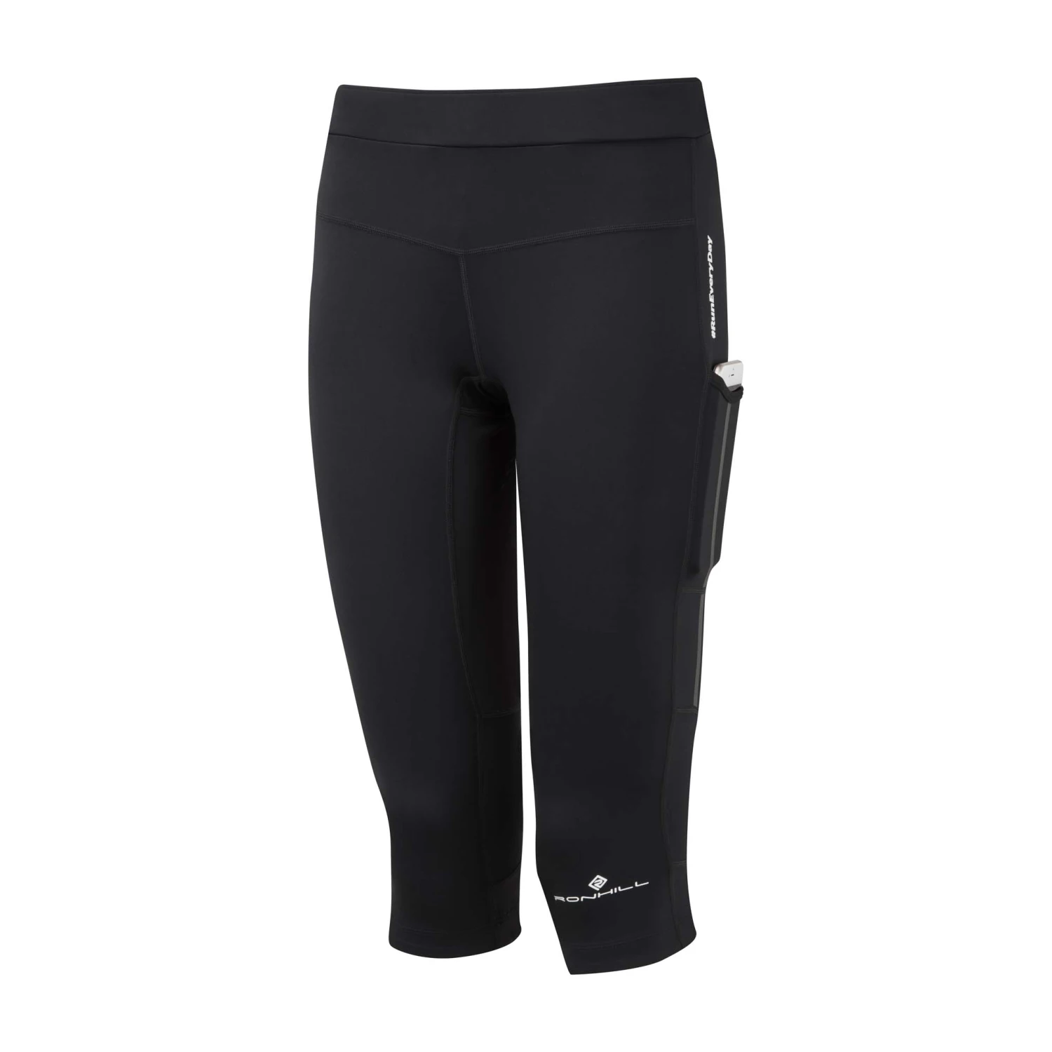Ronhill | Women's Tech Revive Stretch Capri - All Black