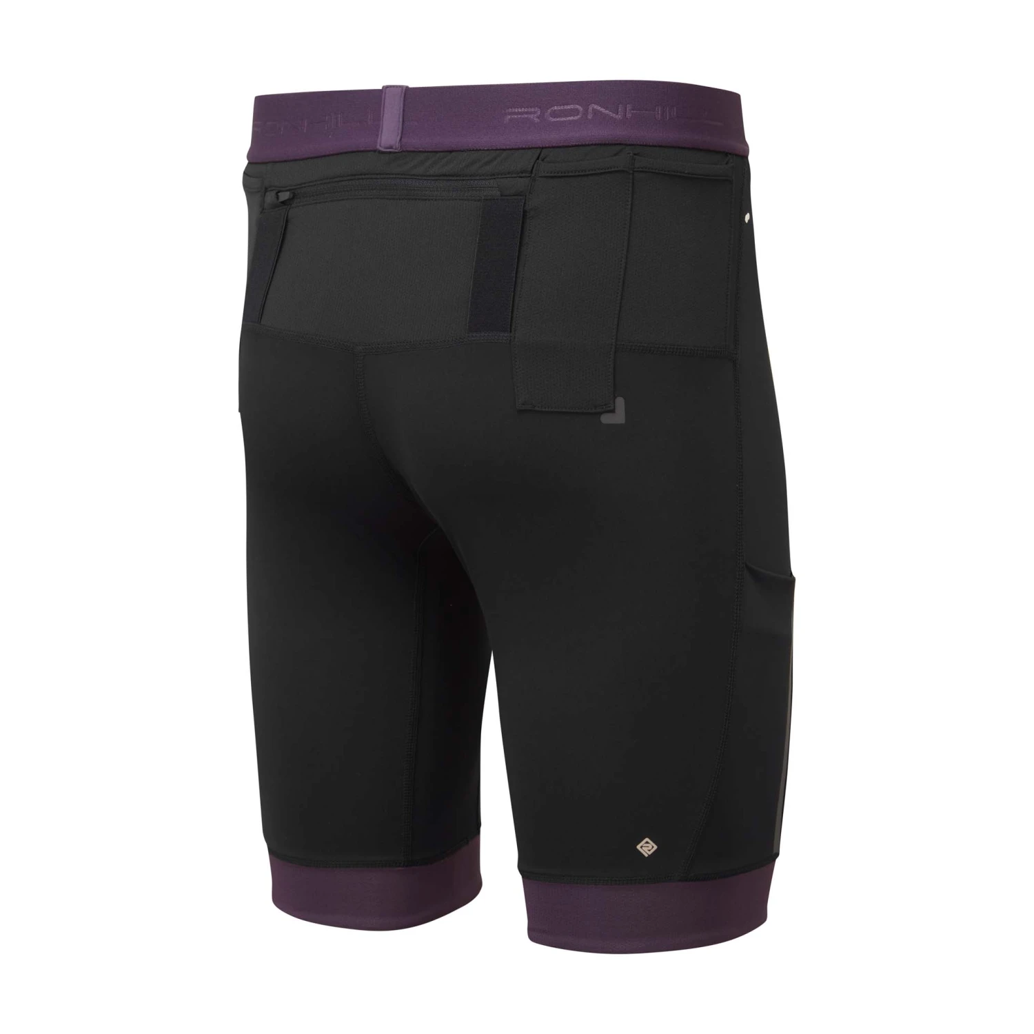 Ronhill | Men's Tech Ultra 9" Short - Black - Image 2